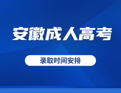 安徽成人高考录取查询